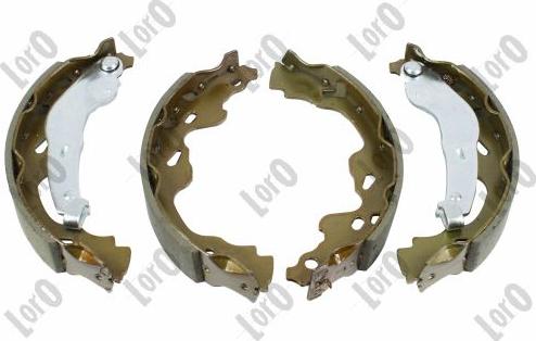 ABAKUS 231-05-010 - Комплект тормозных колодок, барабанные autospares.lv