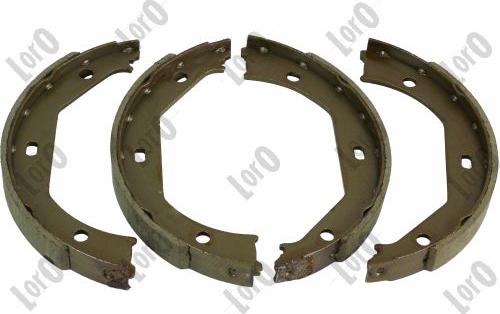 ABAKUS 231-05-013 - Комплект тормозов, ручник, парковка autospares.lv