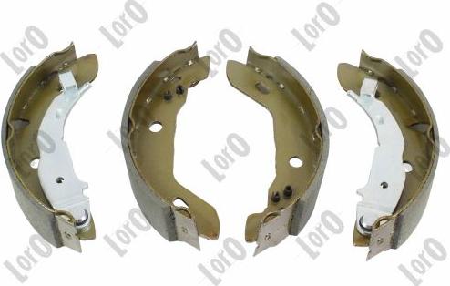 ABAKUS 231-05-012 - Комплект тормозных колодок, барабанные autospares.lv