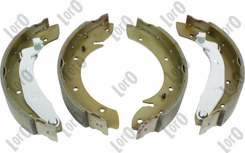 ABAKUS 231-05-039 - Комплект тормозных колодок, барабанные autospares.lv