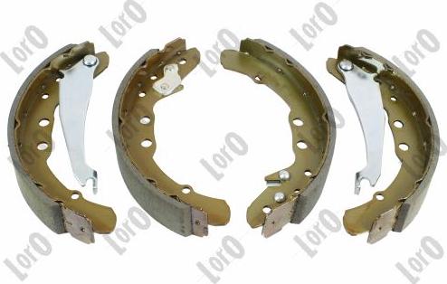 ABAKUS 231-05-031 - Комплект тормозных колодок, барабанные autospares.lv