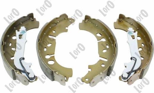 ABAKUS 231-05-025 - Комплект тормозных колодок, барабанные autospares.lv