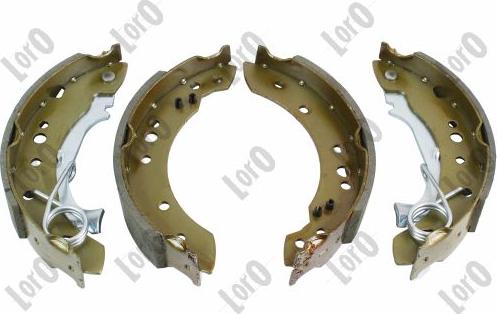 ABAKUS 231-05-021 - Комплект тормозных колодок, барабанные autospares.lv