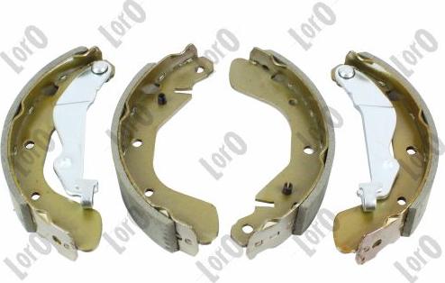 ABAKUS 231-05-028 - Комплект тормозных колодок, барабанные autospares.lv