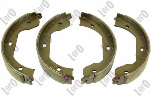 ABAKUS 231-05-023 - Комплект тормозов, ручник, парковка autospares.lv