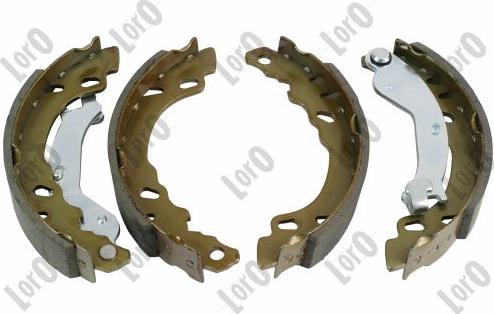 ABAKUS 231-05-022 - Комплект тормозных колодок, барабанные autospares.lv