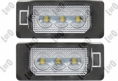 ABAKUS L53-210-0005LED - Фонарь освещения номерного знака autospares.lv