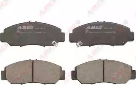 ABE C14046ABE - Тормозные колодки, дисковые, комплект autospares.lv