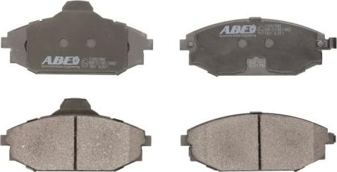 ABE C10507ABE - Тормозные колодки, дисковые, комплект autospares.lv