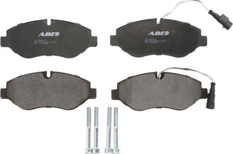ABE C11092ABE - Тормозные колодки, дисковые, комплект autospares.lv