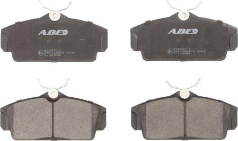 ABE C11062ABE - Тормозные колодки, дисковые, комплект autospares.lv