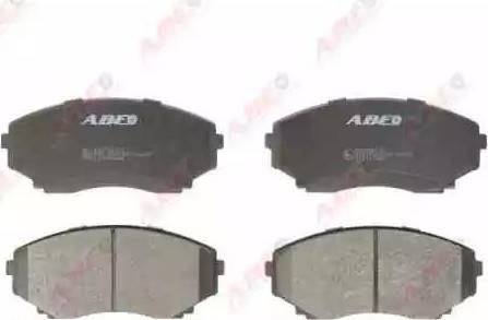 ABE C13042ABE - Тормозные колодки, дисковые, комплект autospares.lv