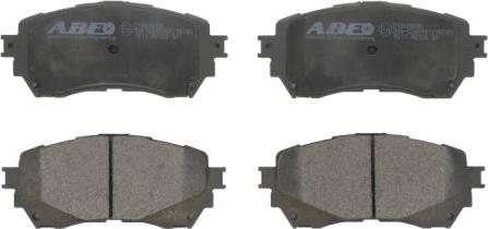 ABE C13068ABE - Тормозные колодки, дисковые, комплект autospares.lv