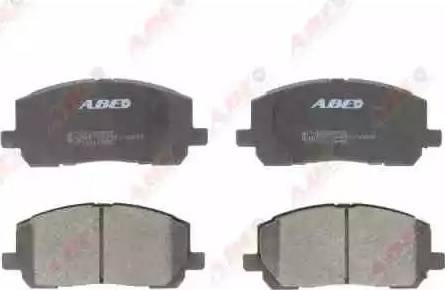 ABE C12119ABE - Тормозные колодки, дисковые, комплект autospares.lv