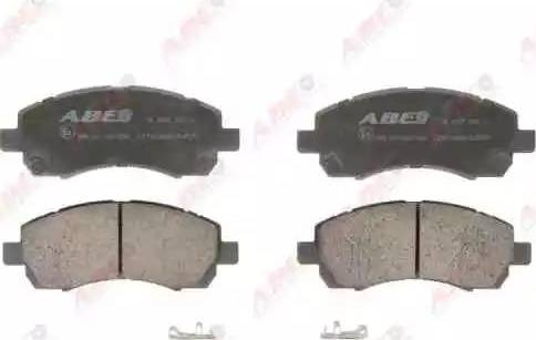 ABE C17012ABE - Тормозные колодки, дисковые, комплект autospares.lv