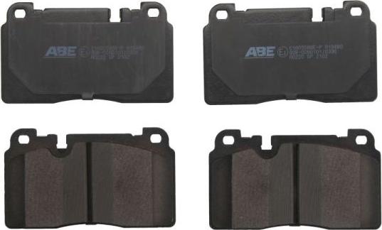 ABE C1A055ABE-P - Тормозные колодки, дисковые, комплект autospares.lv