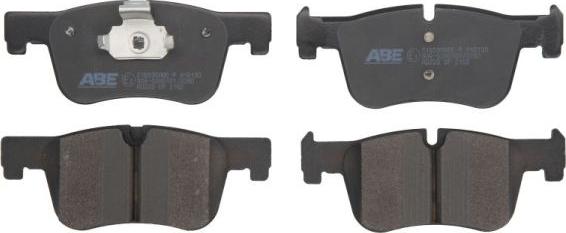 ABE C1B030ABE-P - Тормозные колодки, дисковые, комплект autospares.lv