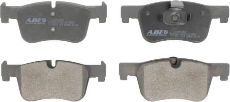 ABE C1B030ABE - Тормозные колодки, дисковые, комплект autospares.lv