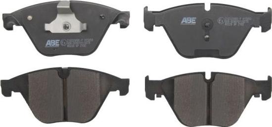 ABE C1B029ABE-P - Тормозные колодки, дисковые, комплект autospares.lv