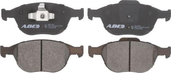 ABE C1G054ABE - Тормозные колодки, дисковые, комплект autospares.lv