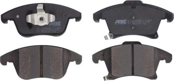 ABE C1G069ABE-P - Тормозные колодки, дисковые, комплект autospares.lv