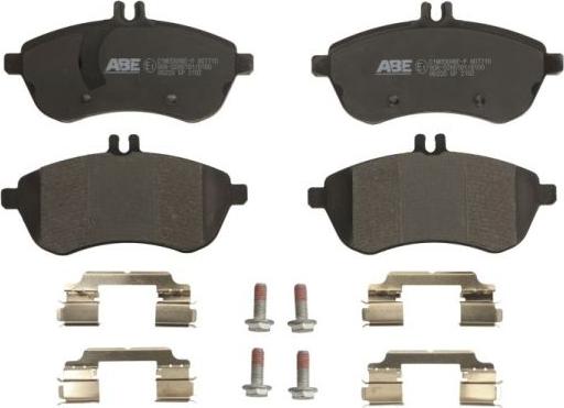 ABE C1M056ABE-P - Тормозные колодки, дисковые, комплект autospares.lv