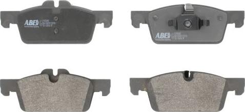 ABE C1P050ABE - Тормозные колодки, дисковые, комплект autospares.lv