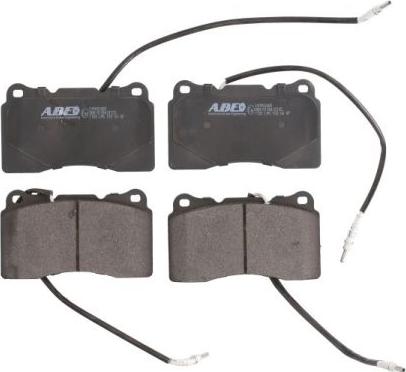 ABE C1P052ABE - Тормозные колодки, дисковые, комплект autospares.lv
