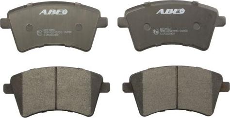 ABE C1R042ABE - Тормозные колодки, дисковые, комплект autospares.lv