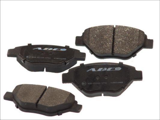 ABE C1R022ABE - Тормозные колодки, дисковые, комплект autospares.lv