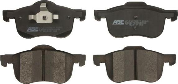 ABE C1V015ABE-P - Тормозные колодки, дисковые, комплект autospares.lv