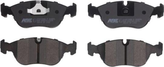 ABE C1V013ABE-P - Тормозные колодки, дисковые, комплект autospares.lv