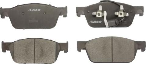 ABE C1W064ABE - Тормозные колодки, дисковые, комплект autospares.lv