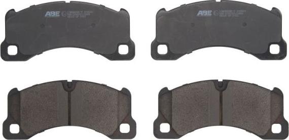 ABE C1W066ABE-P - Тормозные колодки, дисковые, комплект autospares.lv