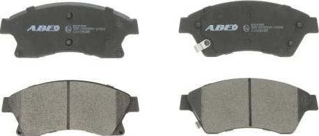 ABE C1X036ABE - Тормозные колодки, дисковые, комплект autospares.lv