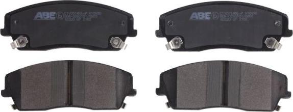 ABE C1Y037ABE-P - Тормозные колодки, дисковые, комплект autospares.lv