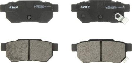 ABE C24007ABE - Тормозные колодки, дисковые, комплект autospares.lv