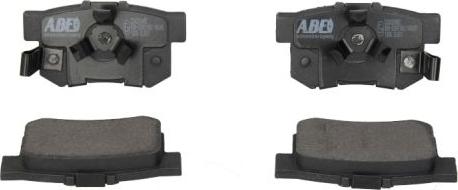 ABE C24020ABE - Тормозные колодки, дисковые, комплект autospares.lv