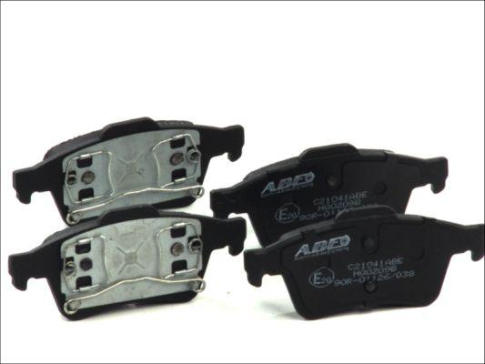 ABE C21041ABE - Тормозные колодки, дисковые, комплект autospares.lv