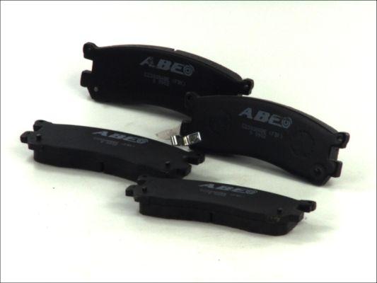 ABE C23008ABE - Тормозные колодки, дисковые, комплект autospares.lv