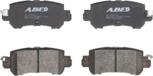 ABE C23018ABE - Тормозные колодки, дисковые, комплект autospares.lv