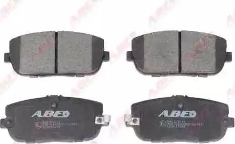 ABE C23013ABE - Тормозные колодки, дисковые, комплект autospares.lv