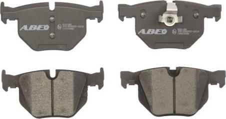 ABE C2B019ABE - Тормозные колодки, дисковые, комплект autospares.lv