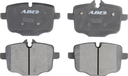 ABE C2B026ABE - Тормозные колодки, дисковые, комплект autospares.lv