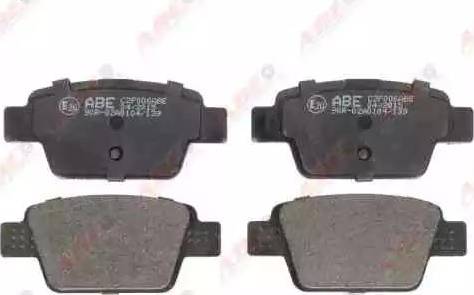 ABE C2F006ABE - Тормозные колодки, дисковые, комплект autospares.lv