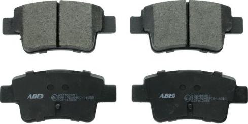ABE C2F013ABE - Тормозные колодки, дисковые, комплект autospares.lv