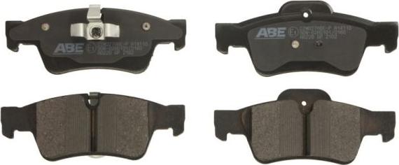 ABE C2M027ABE-P - Тормозные колодки, дисковые, комплект autospares.lv