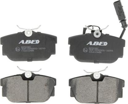 ABE C2W010ABE - Тормозные колодки, дисковые, комплект autospares.lv
