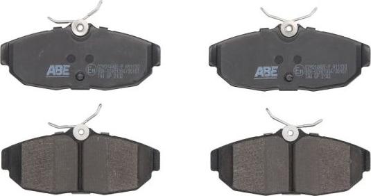 ABE C2Y014ABE-P - Тормозные колодки, дисковые, комплект autospares.lv