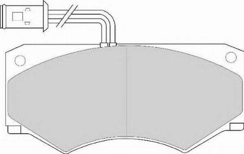 ABEX G6231 - Тормозные колодки, дисковые, комплект autospares.lv